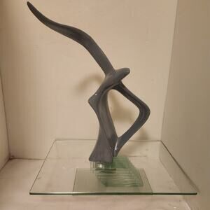 MCM Minimalist Sea Gull Sculpture Ceramic